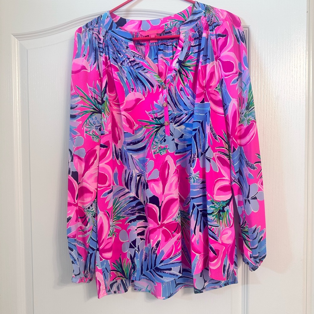 Lilly Pulitzer Elsa Top EUC Medium